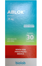 ABLOK 25 MG C/ 30 CP