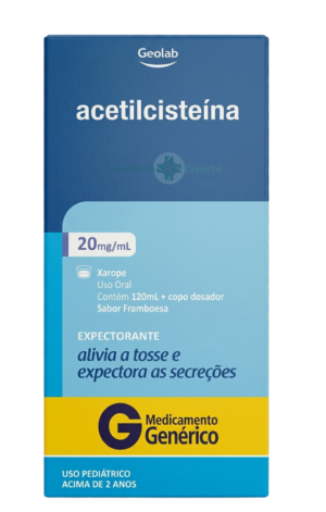 ACETILCISTEINA 20 MG/ML XPE C/120 ML