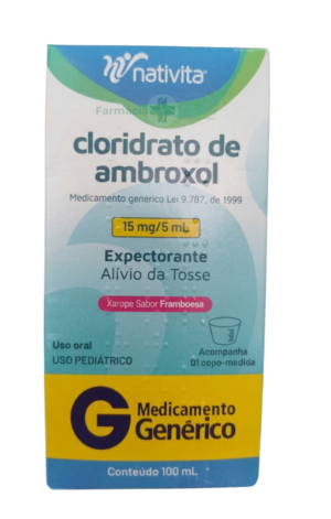 CLORIDRATO DE AMBROXOL 15 MG/5 ML C/100 ML XPE