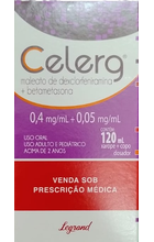 CELERG 0,25MG+2MG/5ML XPE 120ML