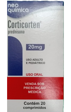 CORTICORTEN 20 MG C/ 20 CP
