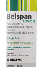 BELSPAN 333,4+6,67MG/ML SOL 20 ML