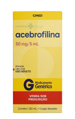 ACEBROFILINA 50 MG/5ML XPE C/120 ML
