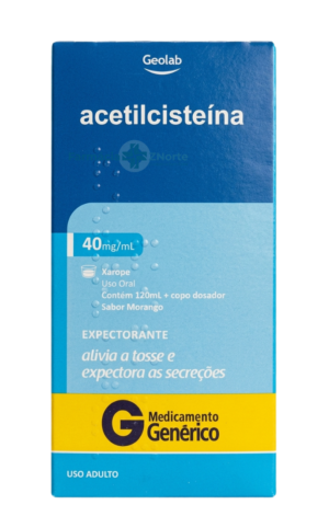 ACETILCISTEINA 40 MG/ML XPE C/120 ML