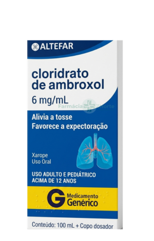 CLORIDRATO DE AMBROXOL 6 MG/ML C/100 ML XPE