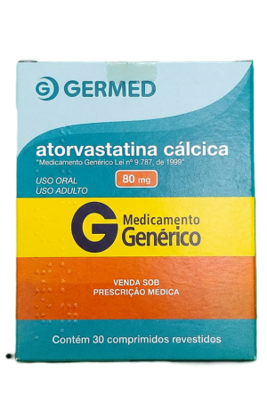 ATORVASTATINA CALCICA 80 MG C/ 30 CP REV