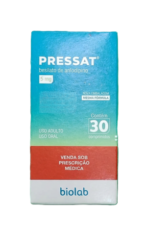 PRESSAT 5 MG C/ 30 CP