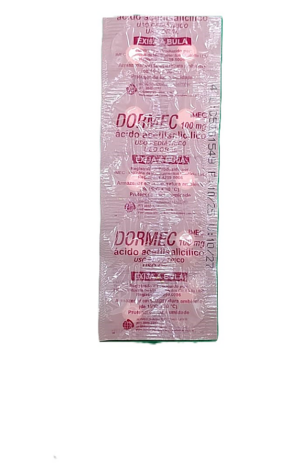 AAS INFANTIL 100 MG C/ 10 CPR