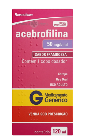 ACEBROFILINA 50 MG/5ML XPE C/120 ML