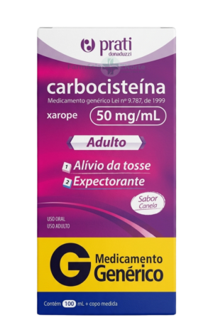 CARBOCISTEINA 50 MG/ML XPE ADT 100 ML