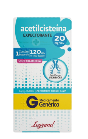 ACETILCISTEINA 20 MG/ML XPE C/120 ML